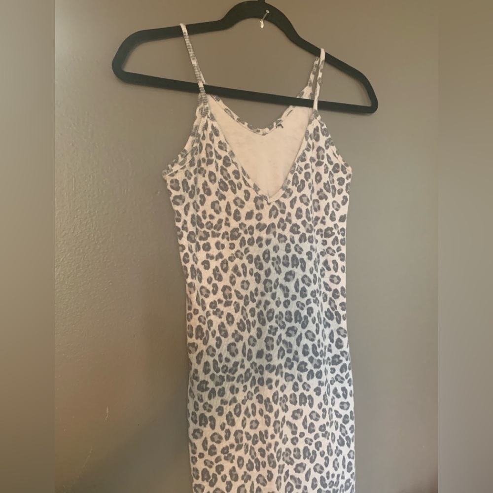 Soft Cotton T shirt BodyCon dress- 🖤 Small - Picture 3 of 6